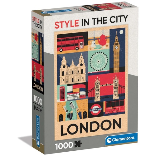 STYLE IN THE CITY LONDON 1000pc