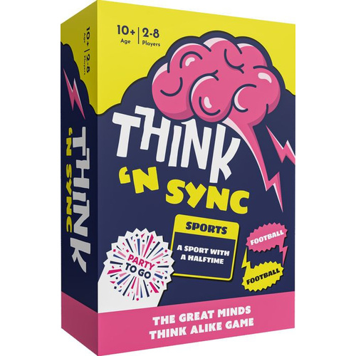 THINK 'N SYNC CARD GAME